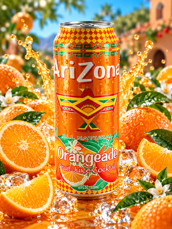 Arizona Orangeade narancsos szénsavmentes üdítőital 650 ml