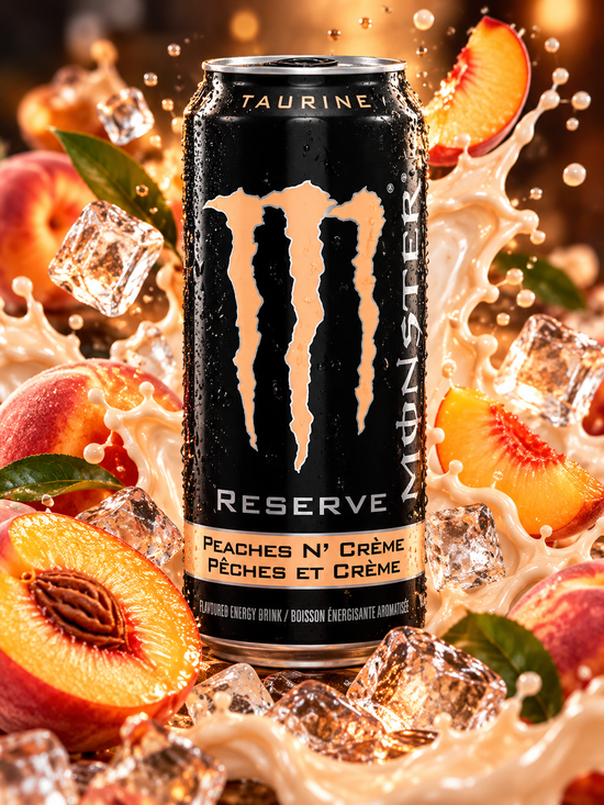Monster Energy Reserve Peaches N’ Crème – őszibarackos energiaital 473 ml