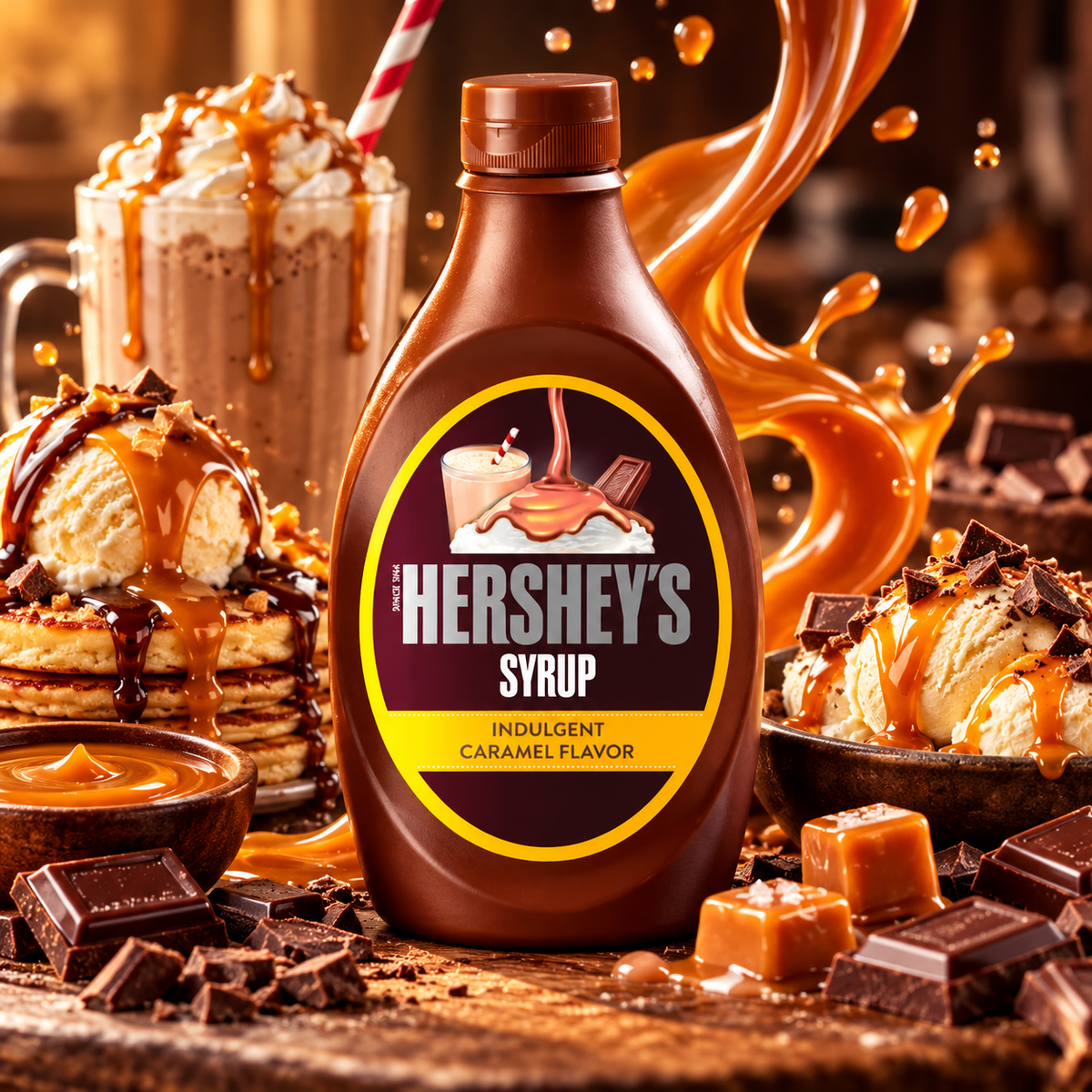 Hershey’s Caramel Syrup – karamellöntet 623 g