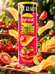 Lay’s Paradicsom ízesítésű burgonyachips