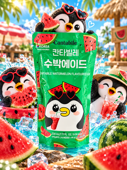 Cantabile Watermelon Ade 230ml KOREA Görögdinnye Ízű Üdítőital
