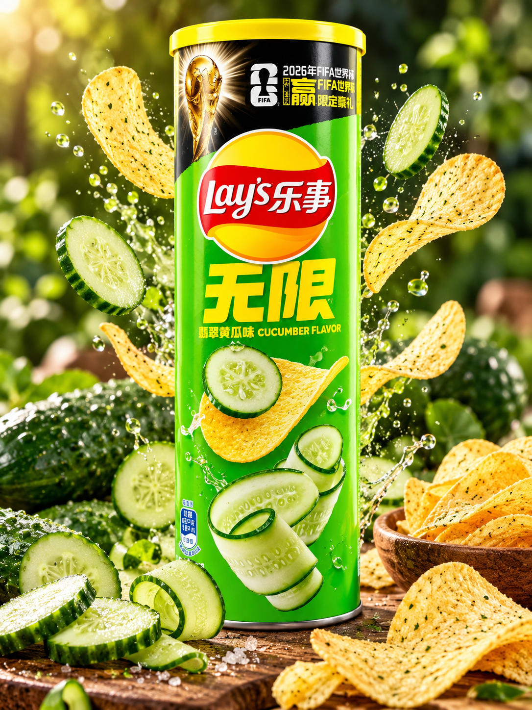 Lay’s uborkás ízesítésű burgonyachips