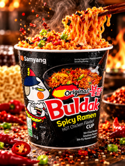 Samyang Buldak Hot Chicken – csípős csirkés poharas tészta 70 g