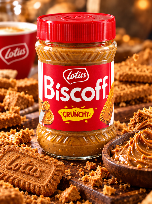 Lotus Biscoff Crunchy – ropogós kekszkrém 380 g