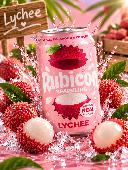 Rubicon Lychee licsi ízű szénsavas üdítőital 330ml DRS