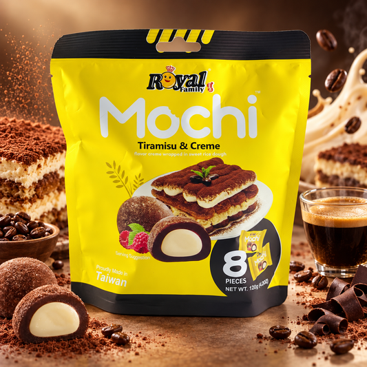 Tiramisu ízesítésű mochi