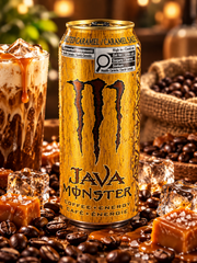 Monster Java Salted Caramel – sós karamellás energiaital 443 ml