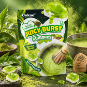 Matcha ízesítésű gumicukor