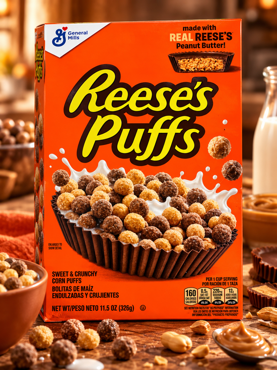 Reese’s Puffs – mogyoróvajas-kakaós gabonapehely 326 g