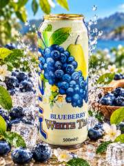 Arizona Blueberry White Tea áfonyás jeges fehér tea 500 ml