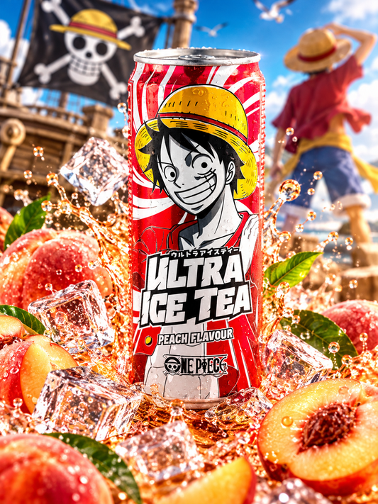 Ultra Ice Tea – One Piece – Luffy Barackos Jeges Tea 330ml
