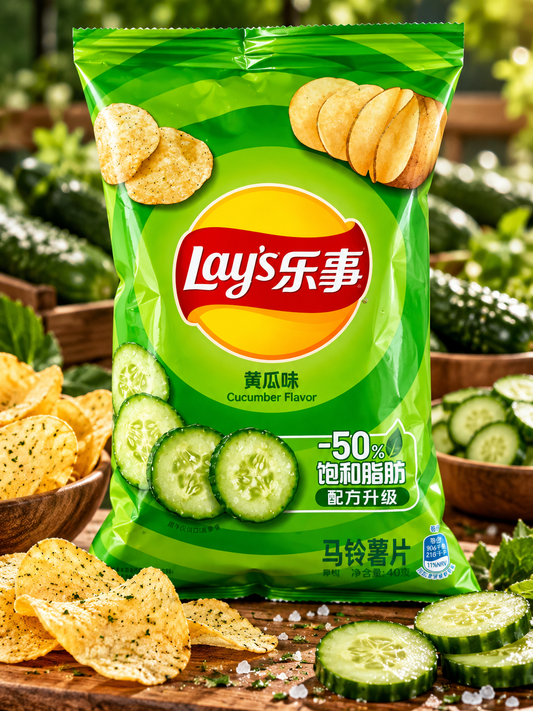 Lay’s Uborka ízesítésű burgonyachips