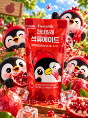 Cantabile Pomegranate Ade 230ml KOREA Gránátalmás Ízű Üdítőita