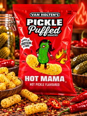 Van Holten’s Pickle Puffed Hot Mama – csípős ízesítésű snack