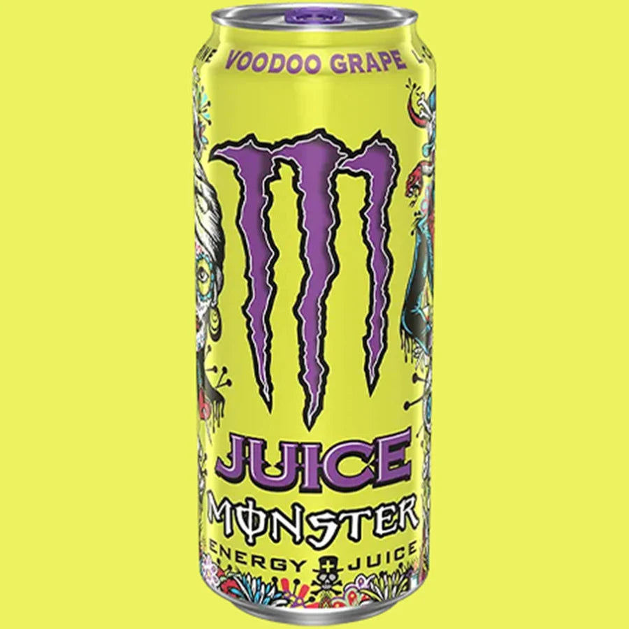 Monster Energy Juice Voodoo Grape 473ml USA I Szőlő Ízű Energiaital Gyümölcslével